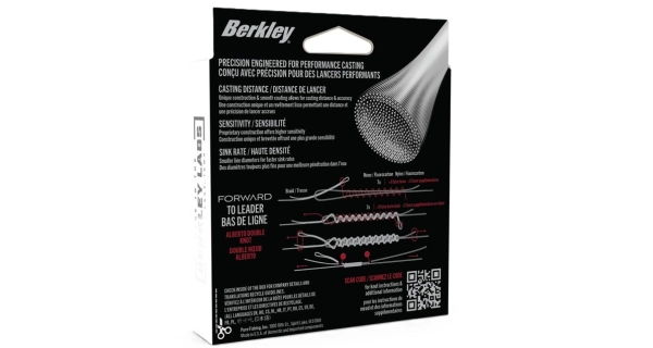 BERKLEY - Splietaná šnúra Forward Crystal 0,22 mm 12,4 kg 150 m