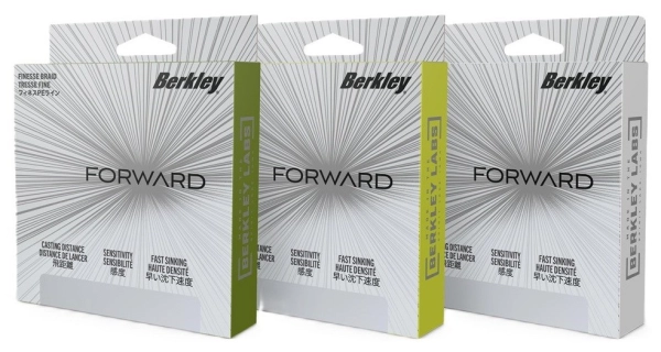 BERKLEY - Splietaná šnúra Forward Low-Vis Green 0,08 mm 3,9 kg 150 m