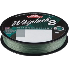 BERKLEY - Splietaná šnúra Whiplash 8 Green 0,14 mm 19,2 kg 300 m