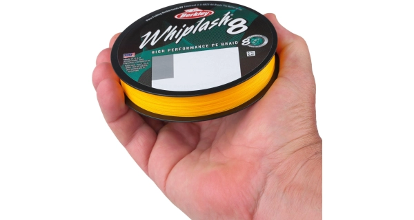 BERKLEY - Splietaná šnúra Whiplash 8 Yellow 0,25 mm 40 kg 150 m