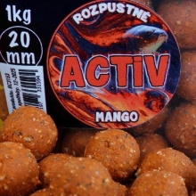 BLACK CARP - Boilies Activ 20 mm 1 kg Mango