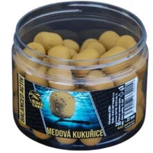 BLACK CARP - Boilies Balanced Activ 22 mm 250 g Medová kukurica