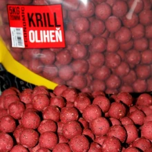 BLACK CARP - Boilies Economic 20 mm 5 kg Krill Oliheň