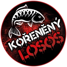 BLACK CARP - Boilies Korenený losos 20 mm 1 kg