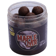 BLACK CARP - Dipované boilies 20 mm 150 g Maple Liver
