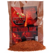 BLACK CARP - Kŕmičková zmes Method Mix 2 kg Jahoda Chilli