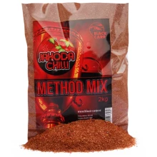 BLACK CARP - Kŕmičková zmes Method Mix 2 kg Jahoda Chilli