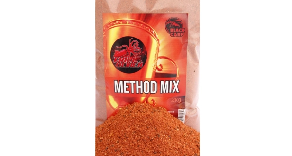 BLACK CARP - Krmítková zmes Method Mix 2 kg Krill Oliheň