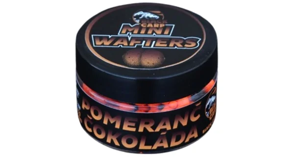BLACK CARP - Mini wafters 5 mm 15 g Pomaranč Čokoláda