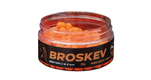 BLACK CARP - Nástraha Wafters Method 5-8 mm 25 g Broskyňa