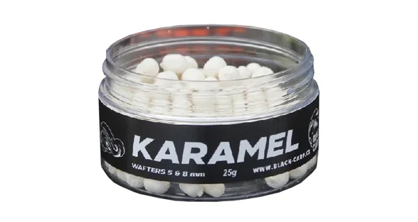 BLACK CARP - Nástraha Wafters Method 5-8 mm 25 g Karamel
