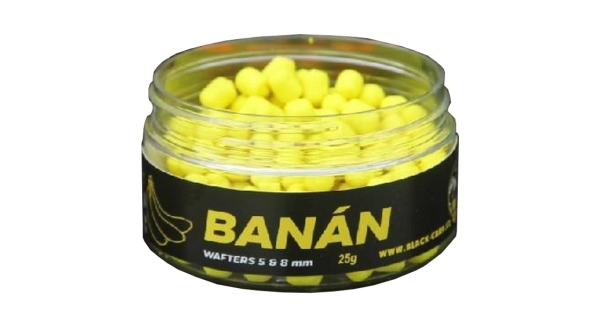 BLACK CARP - Wafters Method 5-8 mm 25 g Banán