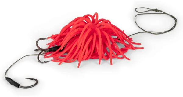 BLACK CAT - Chobotnička Real Worm Teaser Red 80 g