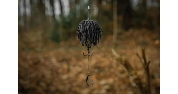 BLACK CAT - Chobotnička Real Worm Teaser Red Flash 120 g