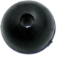 BLACK CAT - Gumové guličky Rubber Shock Bead 10 mm 10 ks