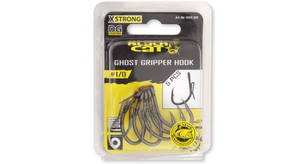 BLACK CAT - Háčik Ghost Gripper DG Coating 3/0 5 ks