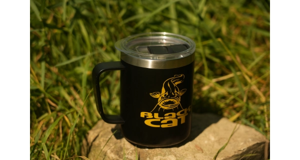 BLACK CAT - Hrnček Stainless Steel Thermal Mug 380 ml