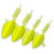 BLACK CAT - Jigová hlavička Jig Head 45 g 2 ks Fluo žltá