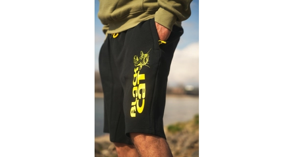 BLACK CAT - Kraťasy Black Jogger Shorts veľ. L