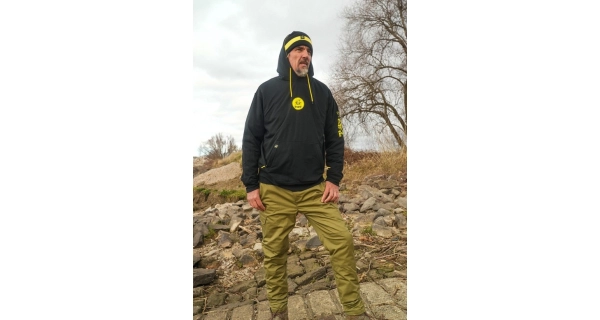 BLACK CAT - Mikina Black Hoody veľ. L