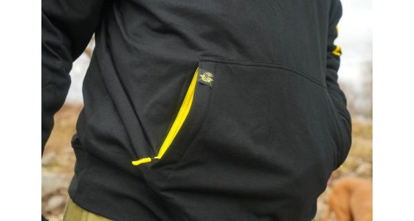 BLACK CAT - Mikina Black Hoody veľ. S