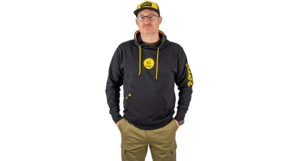 BLACK CAT - Mikina Black Hoody veľ. S