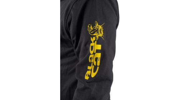 BLACK CAT - Mikina Black Hoody veľ. S