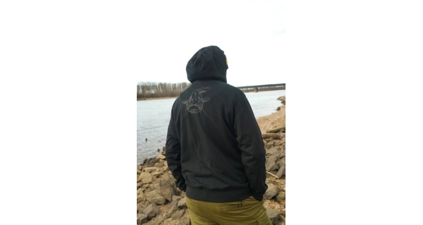 BLACK CAT - Mikina Black Hoody veľ. XL