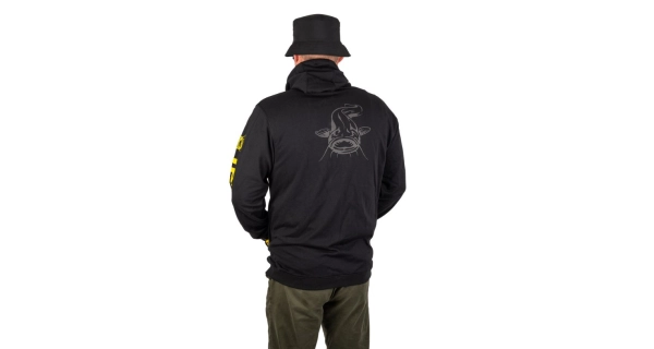 BLACK CAT - Mikina Black Zipped Hoody veľ. 2XL