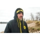 BLACK CAT - Mikina Black Zipped Hoody veľ. 2XL