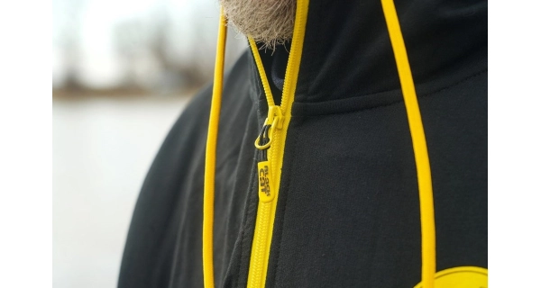 BLACK CAT - Mikina Black Zipped Hoody veľ. 2XL