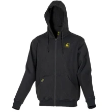 BLACK CAT - Mikina Cat Zipper Black veľ. L