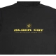 BLACK CAT - Mikina Cat Zipper Black veľ. L