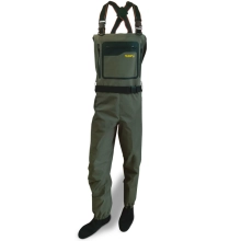 BLACK CAT - Prsačky Waders Green veľ. XL