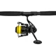 BLACK CAT - Prút Hard Core Combo Vertical Rod 1,8 m 240 g + Navijak Black Passion FD 50