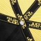 BLACK CAT - Šiltovka Black and Yellow Trucker Cap