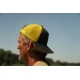 BLACK CAT - Šiltovka Black and Yellow Trucker Cap