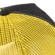 BLACK CAT - Šiltovka Black and Yellow Trucker Cap