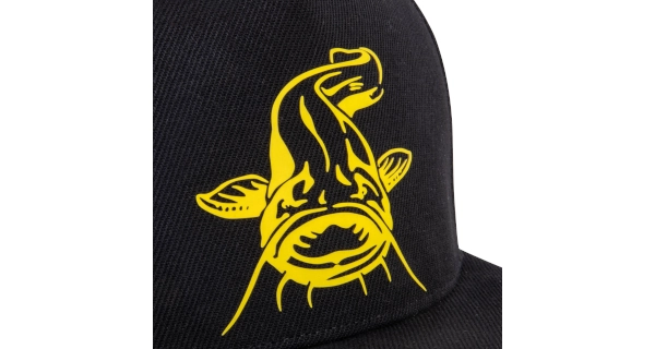 BLACK CAT - Šiltovka Black Flat Peak Cap