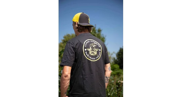 BLACK CAT - Tričko Chase Dreams Black Tee veľ. 3XL