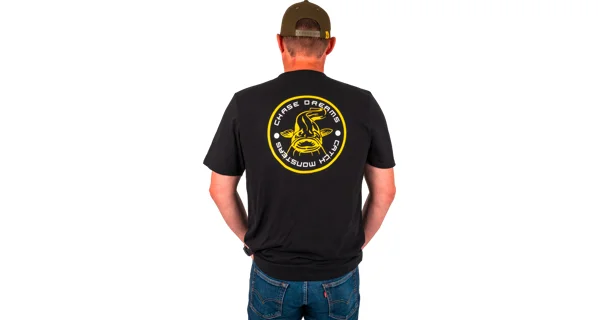 BLACK CAT - Tričko Chase Dreams Black Tee veľ. L