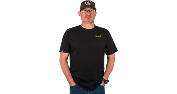 BLACK CAT - Tričko Chase Dreams Black Tee veľ. L