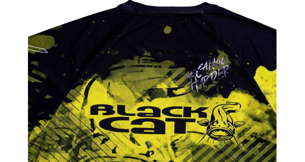BLACK CAT - Tričko Fishing Jersey UV veľ. 3XL