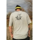 BLACK CAT - Tričko Grey Marl T-Shirt veľ. L