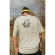 BLACK CAT - Tričko Grey Marl T-Shirt veľ. S