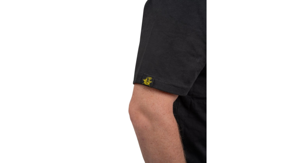 BLACK CAT - Tričko Logo Black T-Shirt veľ. L
