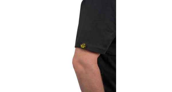 BLACK CAT - Tričko Logo Black T-Shirt veľ. M