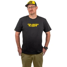 BLACK CAT - Tričko Logo Black T-Shirt veľ. S
