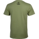 BLACK CAT - Tričko Military Shirt Green veľ. S