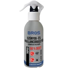 BROS - Rozprašovač tropický odpudzovač komárov a kliešťov 50% DEET 130 ml BROS - Rozprašovač tropický odpudzovač komárov a kliešťov 50% DEET 130 ml